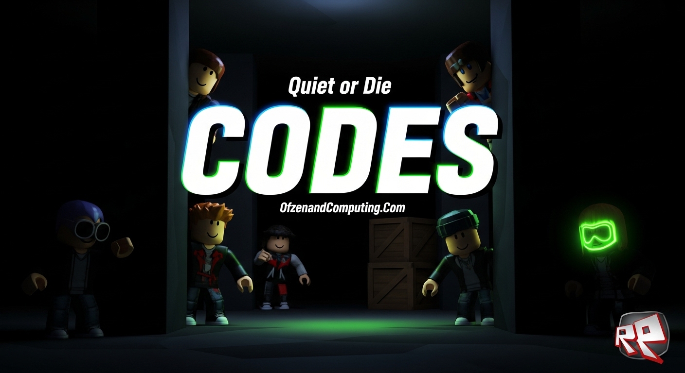 Roblox Quiet or Die Codes