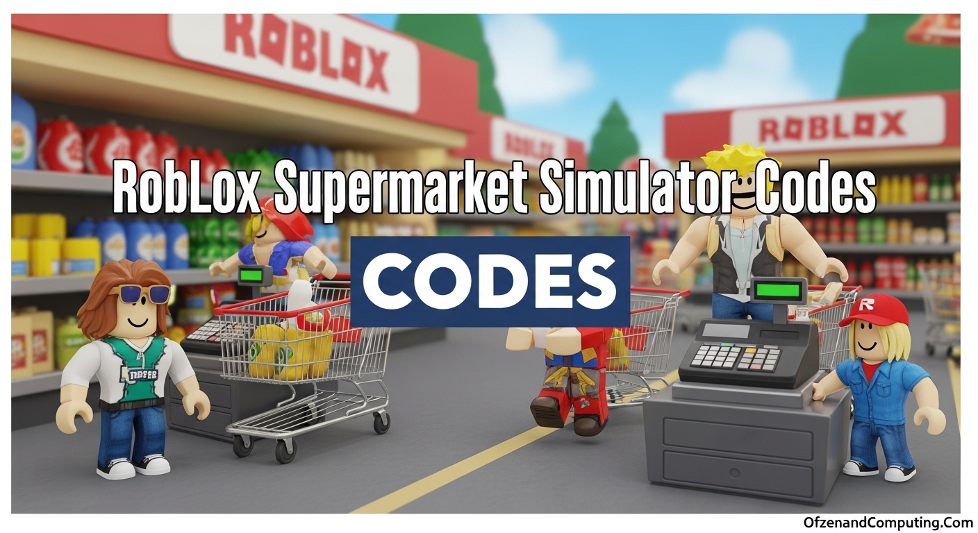 Roblox Supermarket Simulator codes