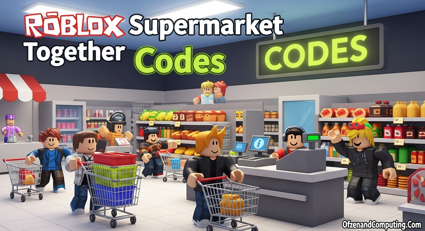 Roblox Supermarket Together Codes