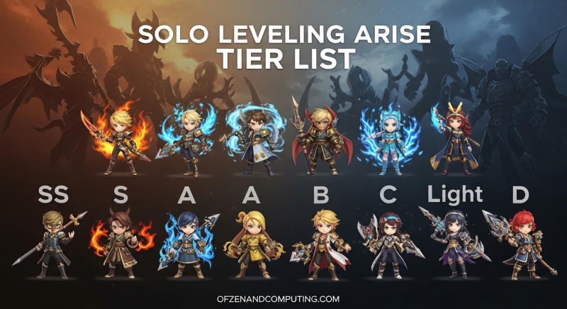 Solo Leveling Arise Tier List