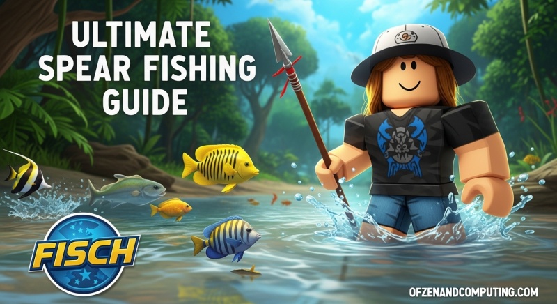 Start Spear Fishing in FISCH Lost Jungle