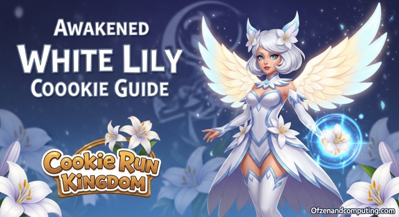 White Lily Awakening