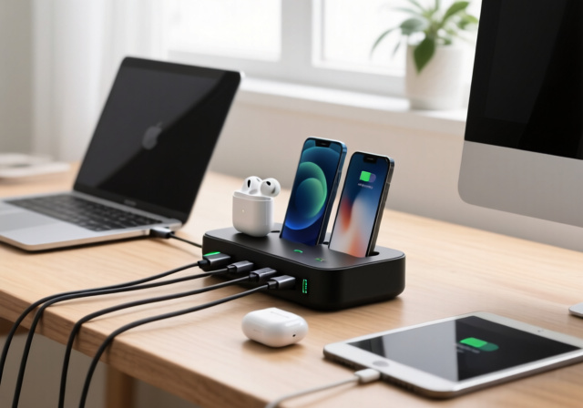 Best Desktop Chargers: 10 Expert-Reviewed Multi-Port Charging Stations - OfzenAndComputing