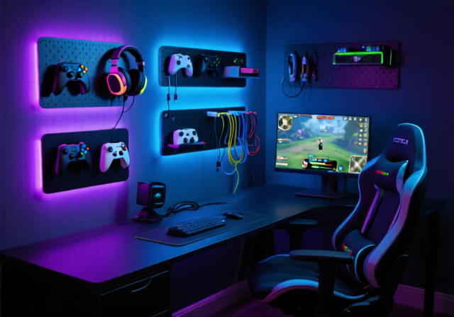 Best Gaming Desk Pegboards [cy]: 9 Models Tested for Organization - OfzenAndComputing