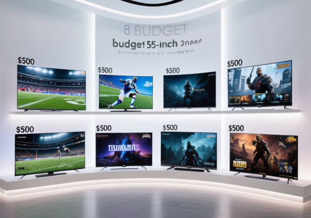 Best 55 TV Under 500 [cy]: 8 Budget 4K Smart TVs Tested - Ofzen Affiliate Content Factory