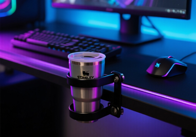 Best Gaming Desk Cup Holders [cy]: 8 Models Tested for Spill Protection - OfzenAndComputing
