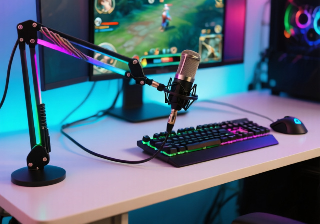 Best PC Gaming Microphone Arms: 10 Expert-Tested Models for Streamers - OfzenAndComputing