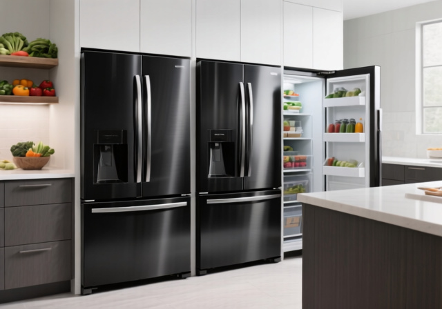 Best Counter Depth Black Stainless Refrigerator [cy]: Complete Guide - OfzenAndComputing