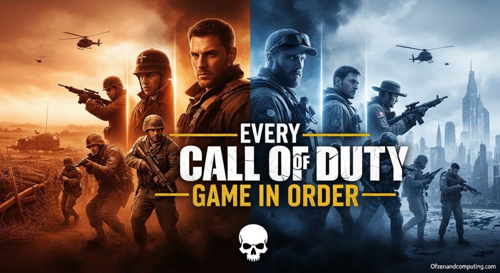 All 22 Call of Duty Game in Order (March 2026) Complete Timeline