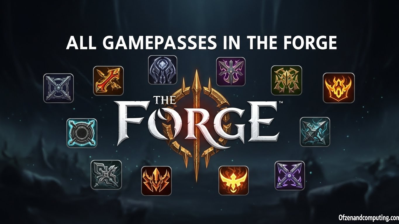 All Gamepasses in The Forge and How to Get Them