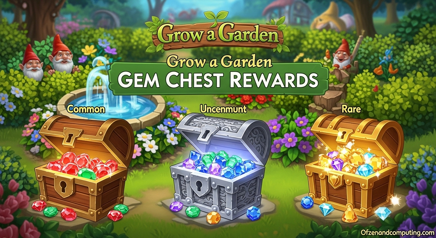 All Grow a Garden Gem Chest Rewards