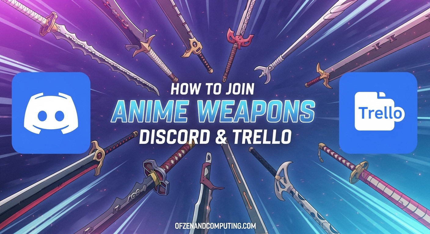 Anime Weapons Official Discord & Trello Links
