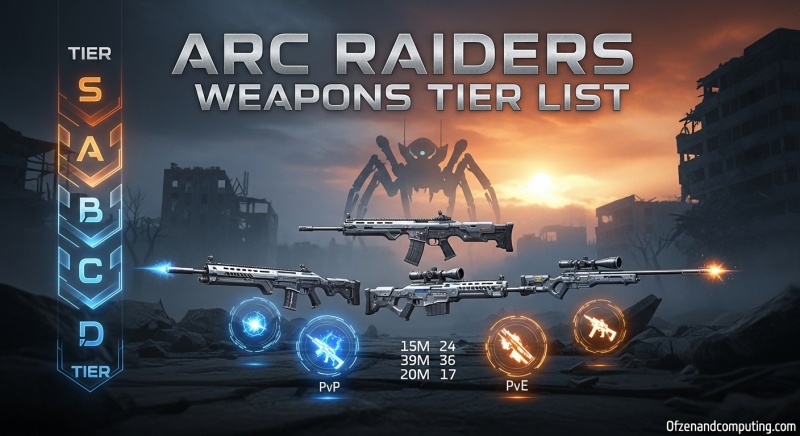 Arc Raiders Weapons Tier List