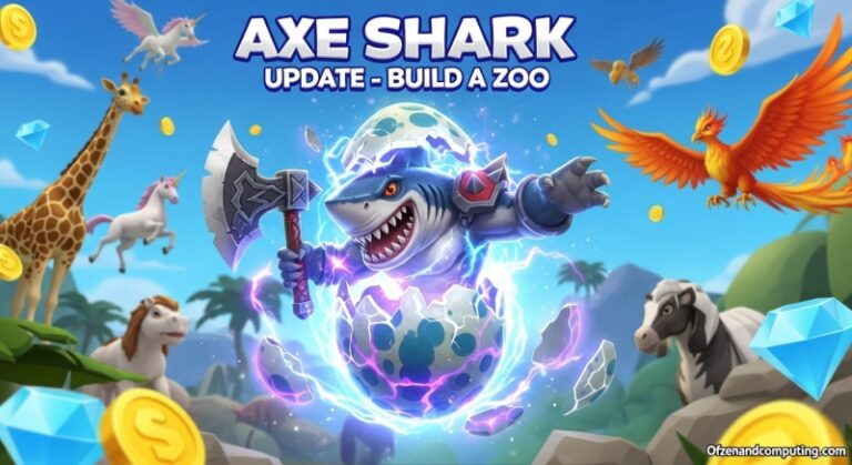 Axe Shark Update Build A Zoo Roblox March 2026 New Features Axe Shark Update Build A Zoo 768x419 