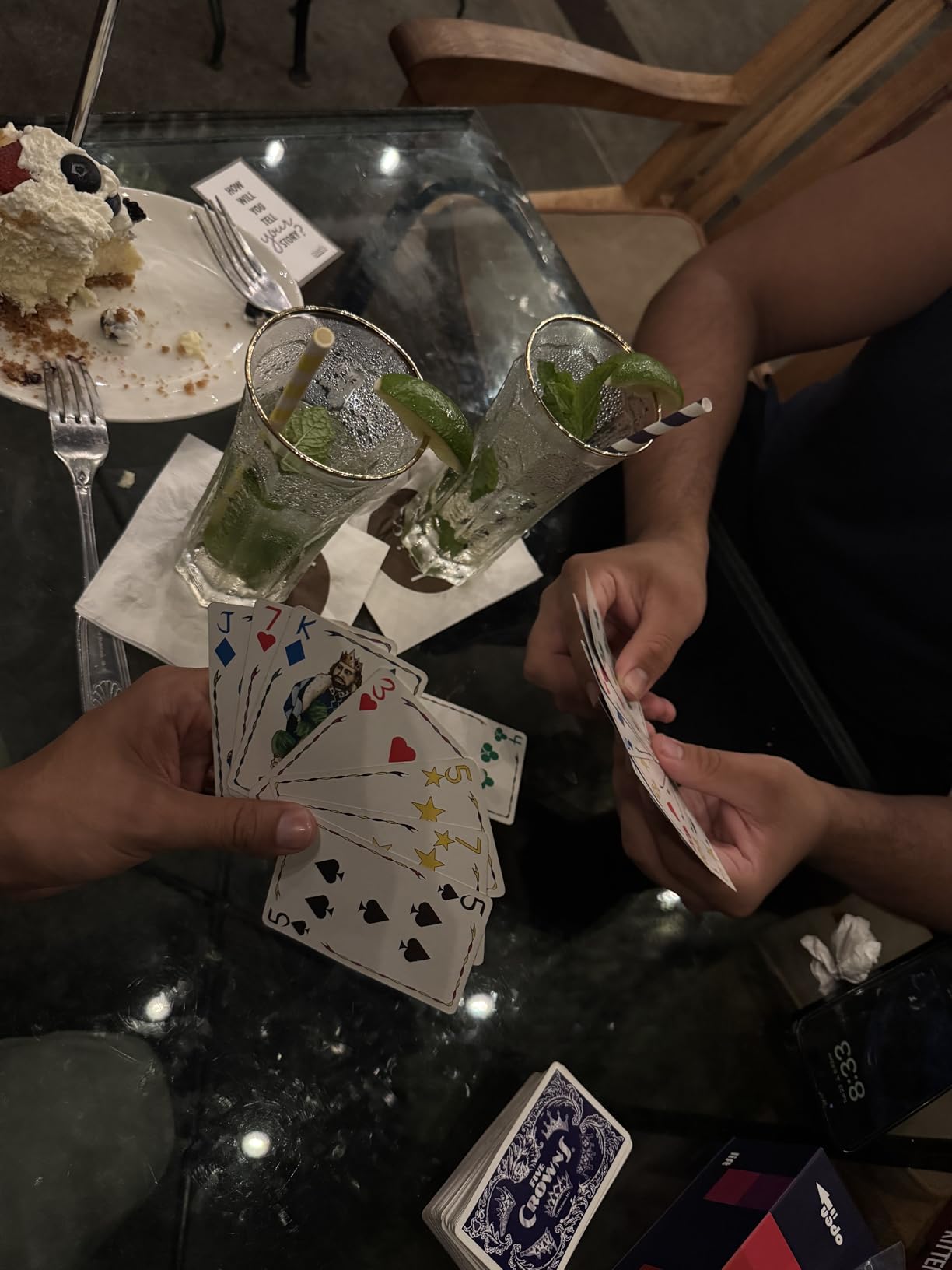 PlayMonster Five Crowns — The Game Isn't Over Until the Kings Go Wild! — 5 Suited Rummy-Style Card Game — For Ages 8+ - Customer Photo 2