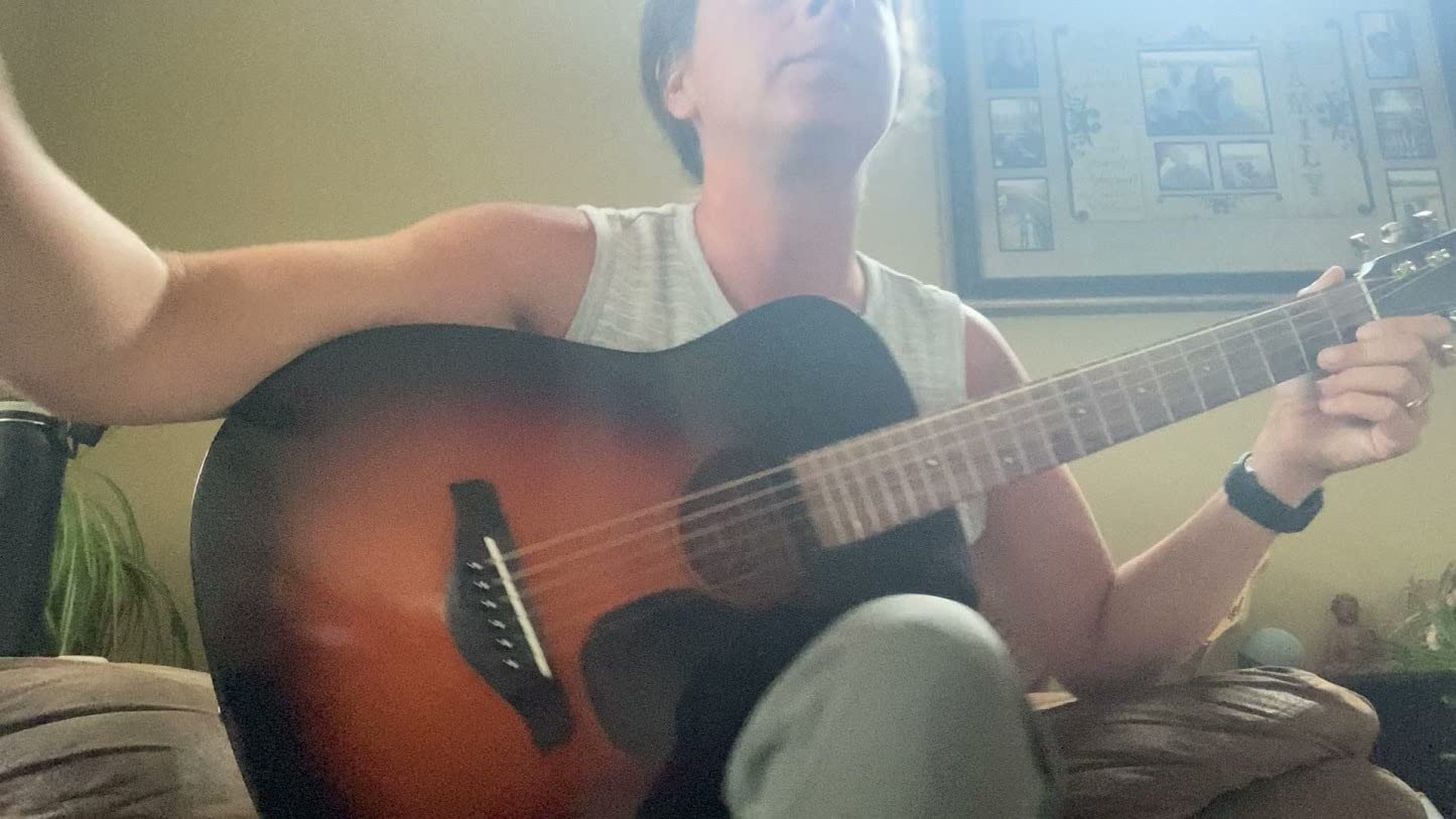 Yamaha JR1 FG Junior 3/4 Size Acoustic Guitar, Natural - Customer Photo 1