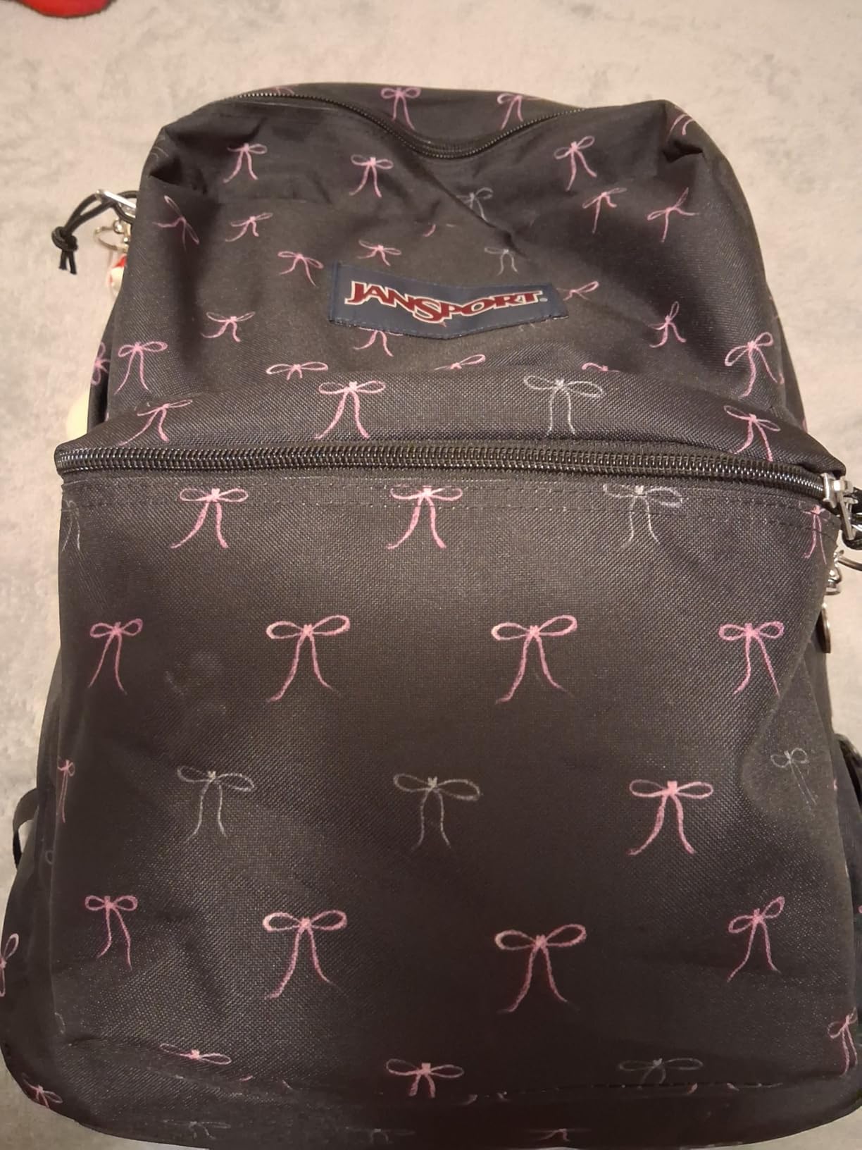 JanSport SuperBreak One Backpacks - Durable, Lightweight Bookbag with 1 Main Compartment, Front Utility Pocket with Built-in Organizer - Premium Backpack, Black - Customer Photo 1