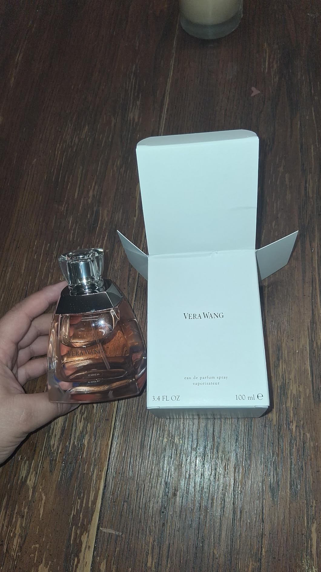 Vera Wang Eau de Parfum for Women - Delicate, Floral Scent - Notes of Iris, Lillies, & Sandalwood - Feminine & Subtle - 3.4 Fl Oz - Customer Photo 2