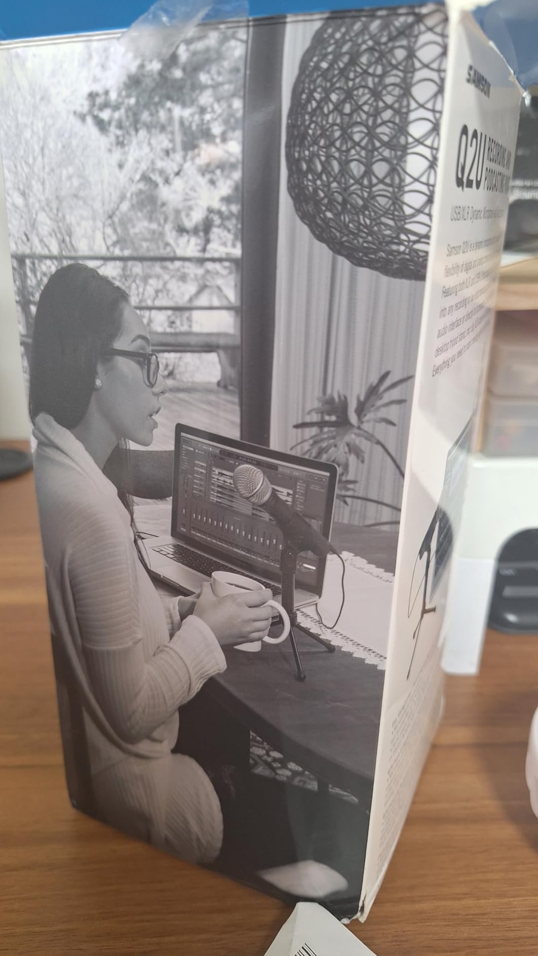 SAMSON Q2U Dynamic USB/XLR Microphone - Customer Photo 1