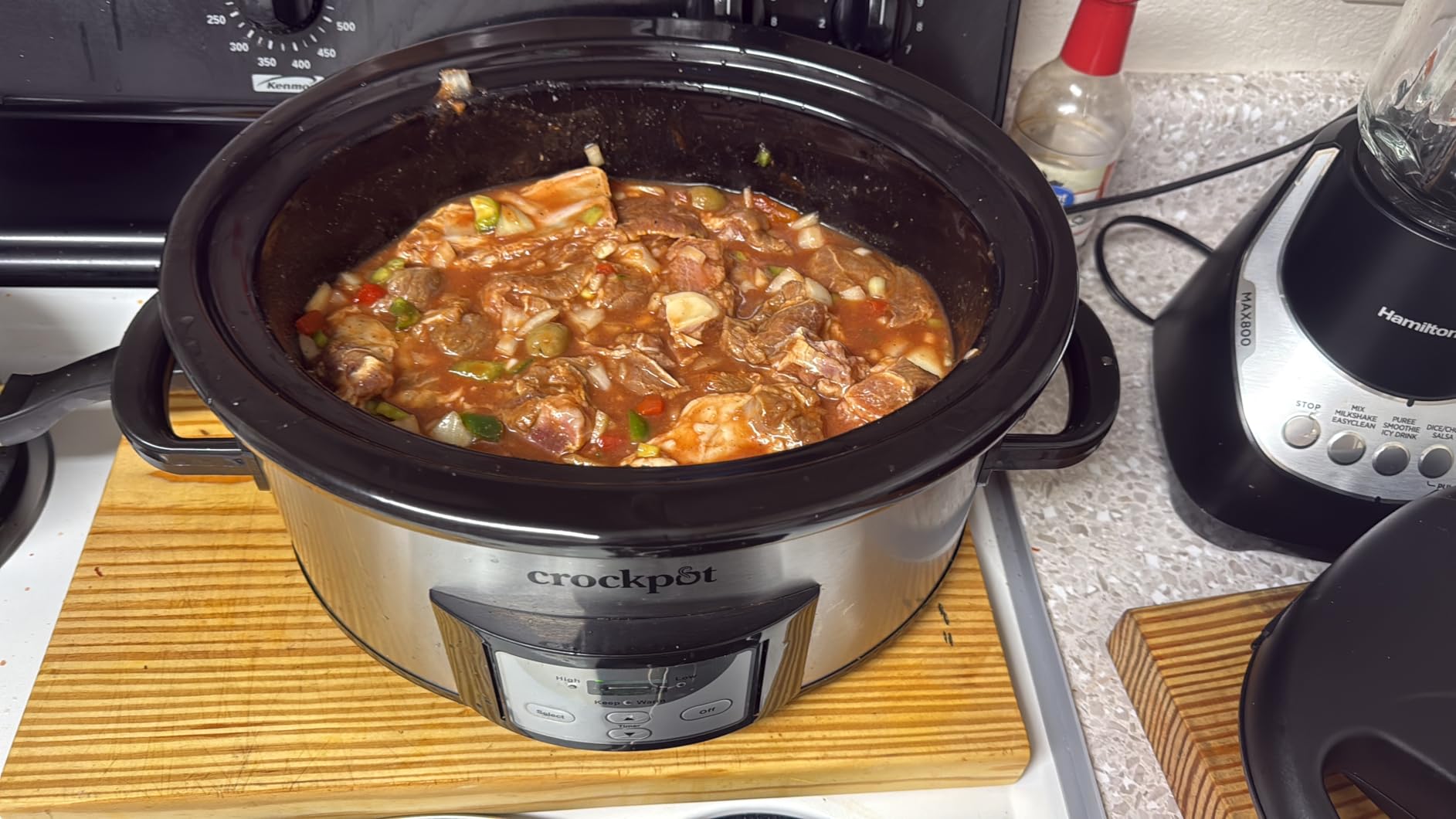 Crock-Pot 6 Quart Cook & Carry Programmable Slow Cooker with Digital Timer Stainless Steel (CPSCVC60LL-S) pack of 1 - Customer Photo 2