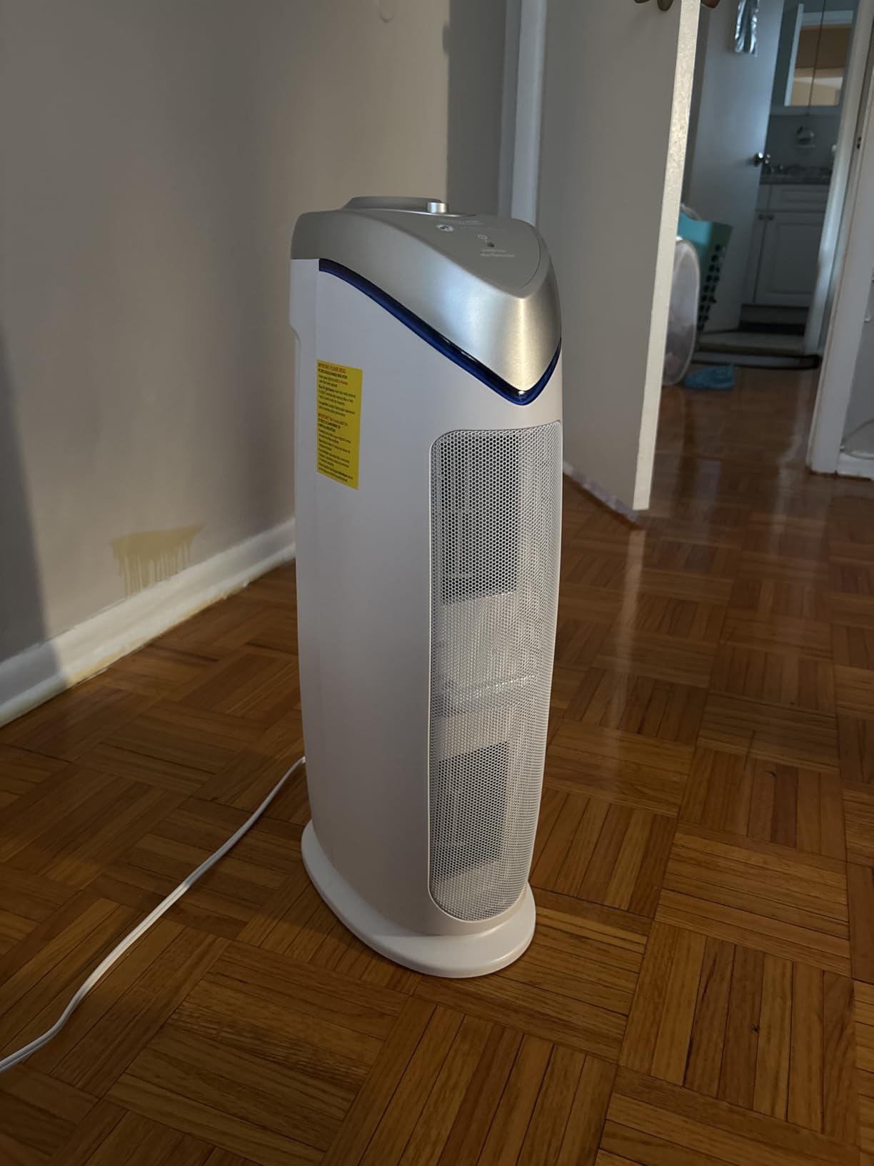 GermGuardian 4-In-1 HEPA Air Purifier for Home, Large Rooms Up To 743 Sq. Ft. with HEPA Air Filter, UV-C Light & Odor Reduction, AC4825E, 22