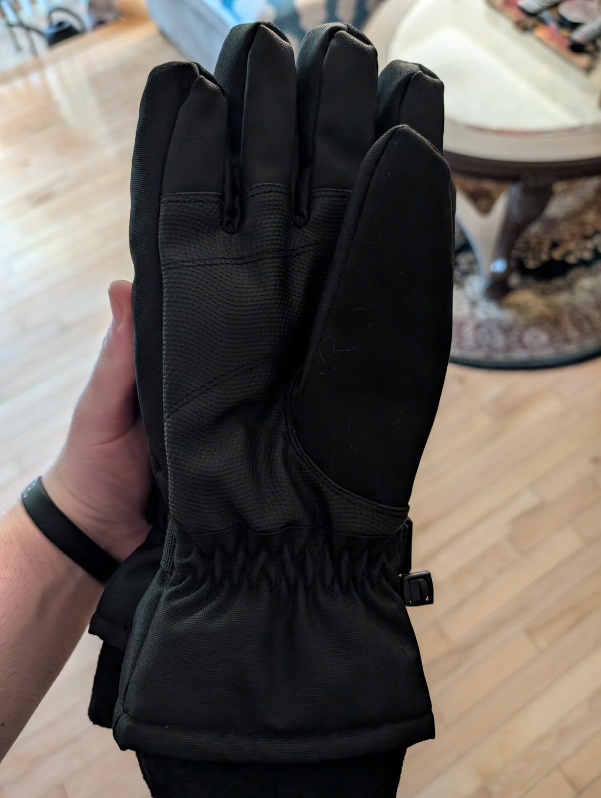 Carhartt Men's Waterproof Insulated Knit Cuff Glove Customer Review Carhartt Men's Waterproof Insulated Knit Cuff Glove - Customer Photo 3