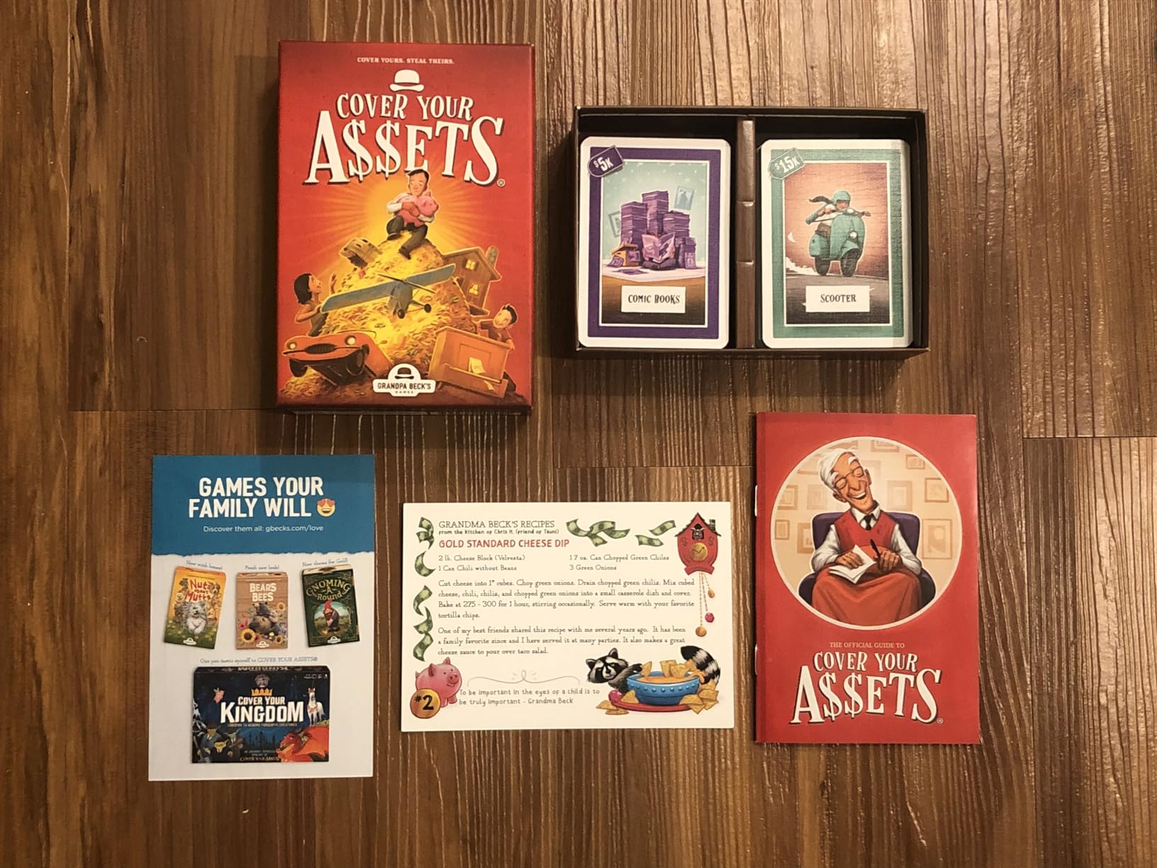 Grandpa Beck's Games Cover Your Assets Card Game | from The Creators of Skull King | Easy to Learn and Outrageously Fun for Kids, Teens, & Adults | 2-6 Players Ages 7+ - Customer Photo 1