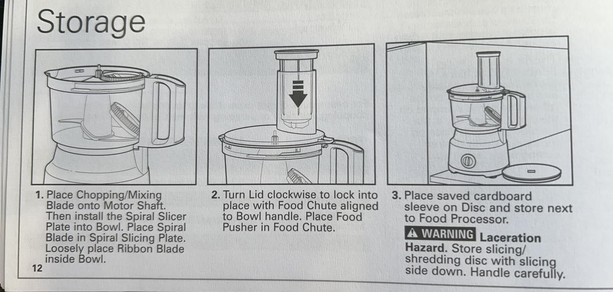 Hamilton Beach Food Processor & Vegetable Chopper for Slicing, Shredding, Mincing, and Puree, 10 Cups + Easy Clean Bowl Scraper, Black and Stainless Steel (70730) - Customer Photo 2