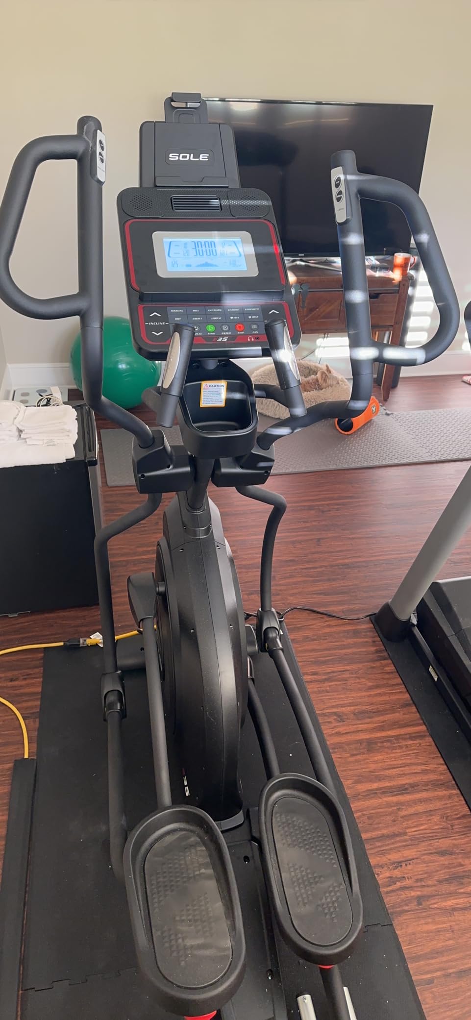 SOLE Fitness Elliptical Exercise Machines, Models E25, E35, E95, E95S, E98, Elliptical Machines for Home Use, Home Exercise Equipment for Cardio Training, Work from Home Fitness Stepper Machine - Customer Photo 2