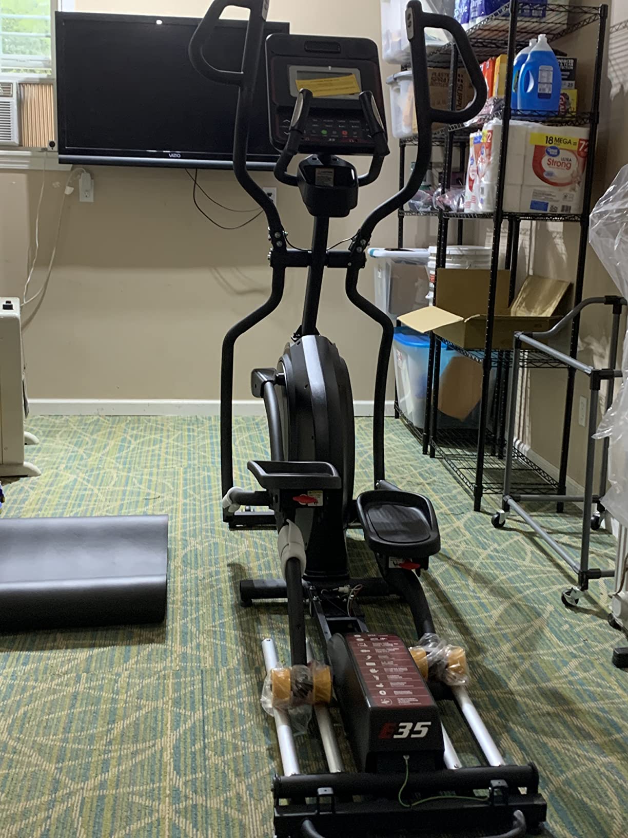 SOLE Fitness Elliptical Exercise Machines, Models E25, E35, E95, E95S, E98, Elliptical Machines for Home Use, Home Exercise Equipment for Cardio Training, Work from Home Fitness Stepper Machine - Customer Photo 4