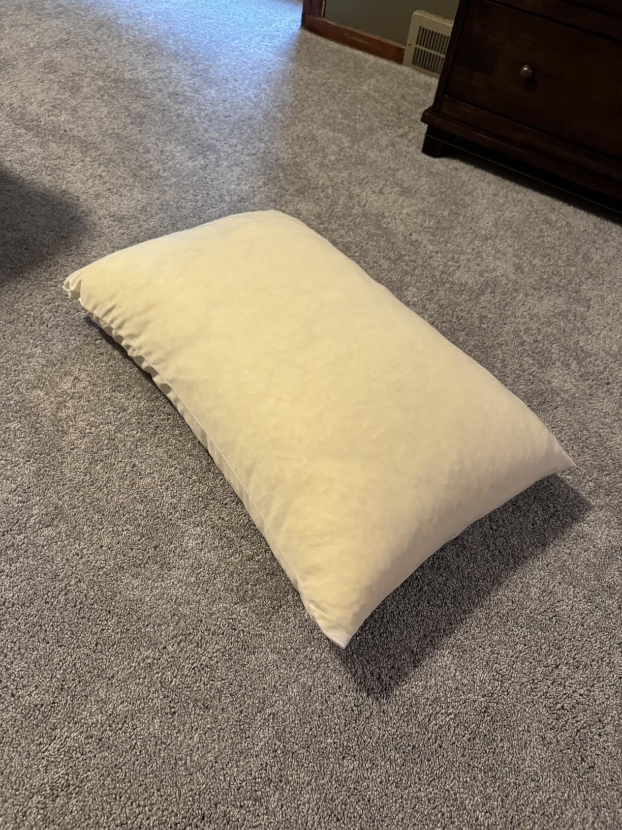 Coop Home Goods Original Adjustable Pillow, Queen Size Bed Pillows for Sleeping, Cross Cut Memory Foam Pillows - Medium Firm Back, Stomach and Side Sleeper Pillow, CertiPUR-US/GREENGUARD Gold - Customer Photo 1