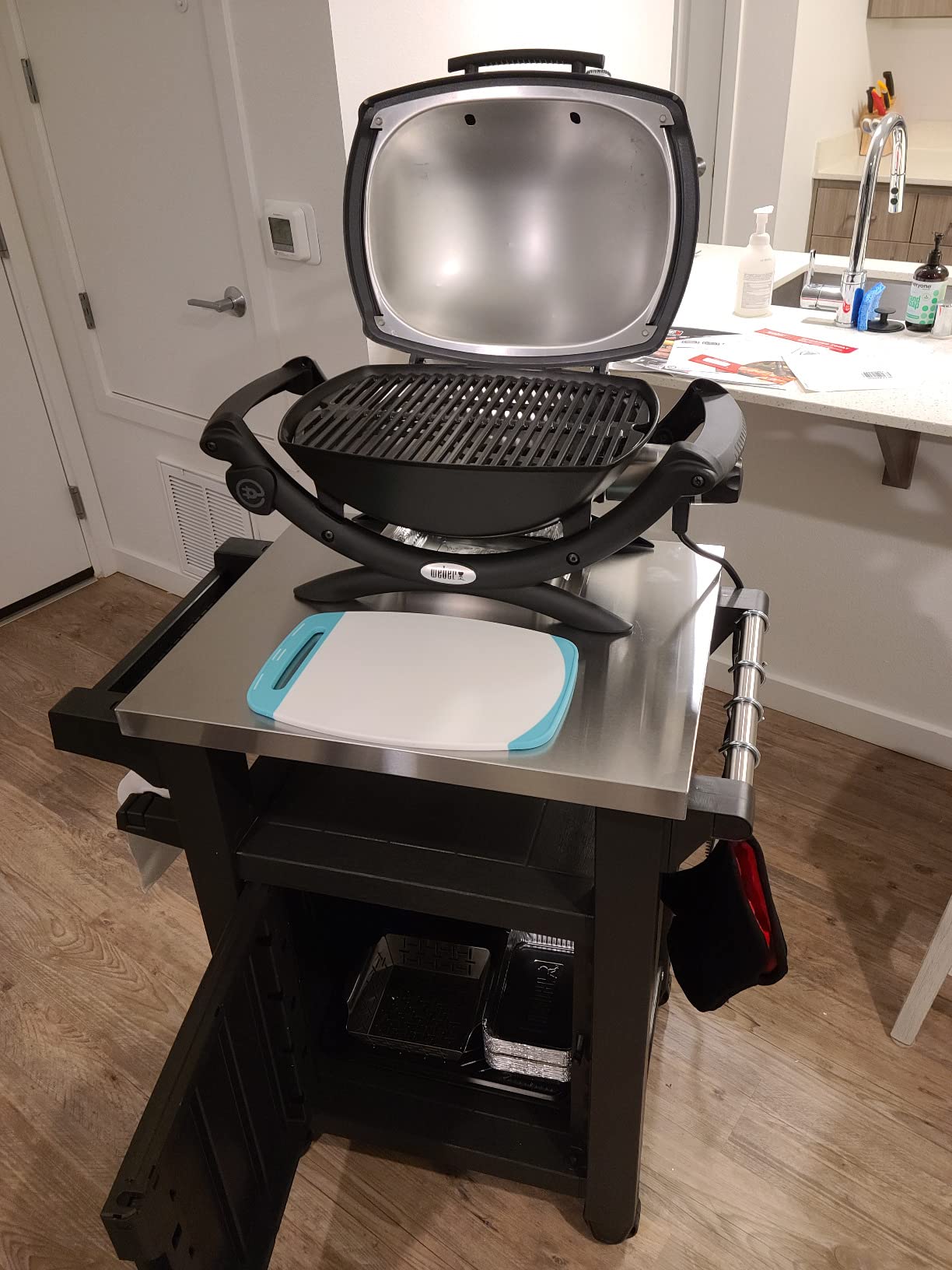 Weber Q1400 Electric Grill, Gray - Customer Photo 1