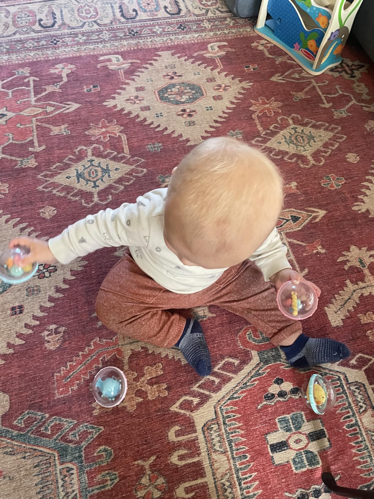 Munchkin Float & Play Bubbles Baby and Toddler Bath Toy, 4 Count - Customer Photo 2