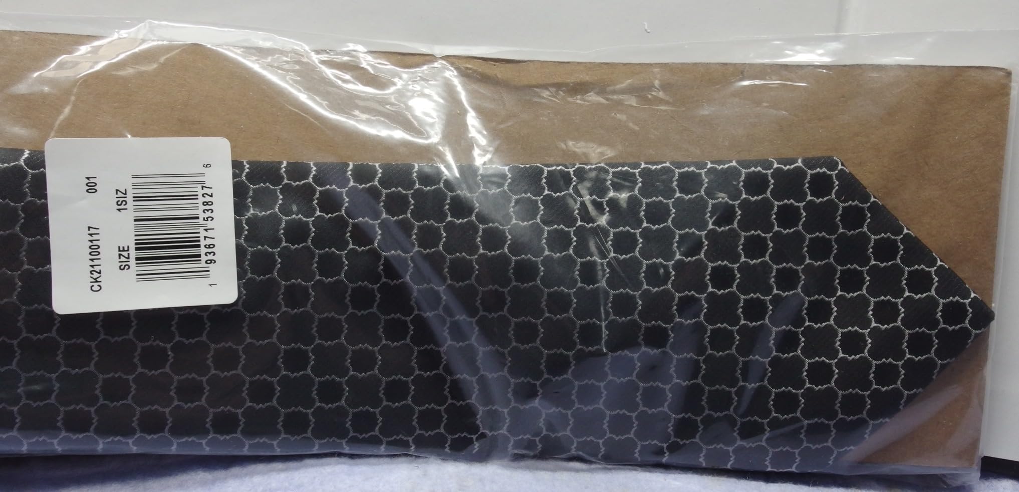 Calvin Klein Men's Black Solid and Pattern Neckties – Classic Dress Ties for Work, Weddings & Formal wear - Customer Photo 3