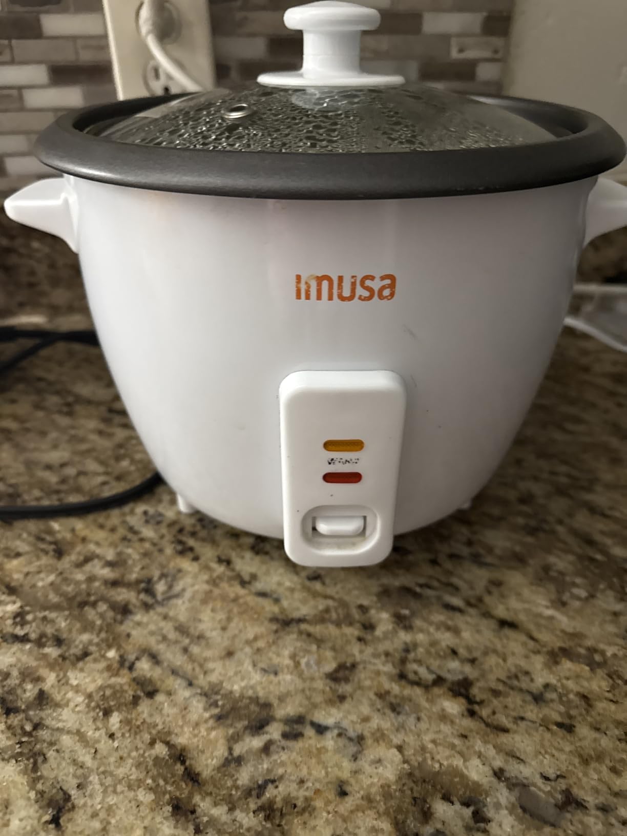 AROMA® Rice Cooker, 3-Cup (Uncooked) / 6-Cup (Cooked), Small Rice Cooker, Oatmeal Cooker, Soup Maker, Auto Keep Warm, 1.5 Qt, White, ARC-363NG - Customer Photo 1