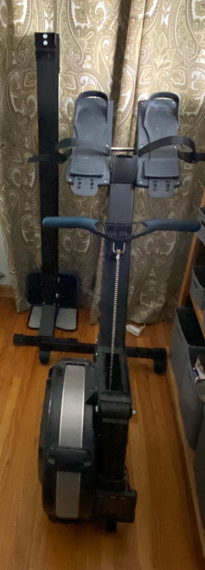 Concept2 RowErg Indoor Rowing Machine - PM5 Monitor, Device Holder, Adjustable Air Resistance, Easy Storage - Customer Photo 2