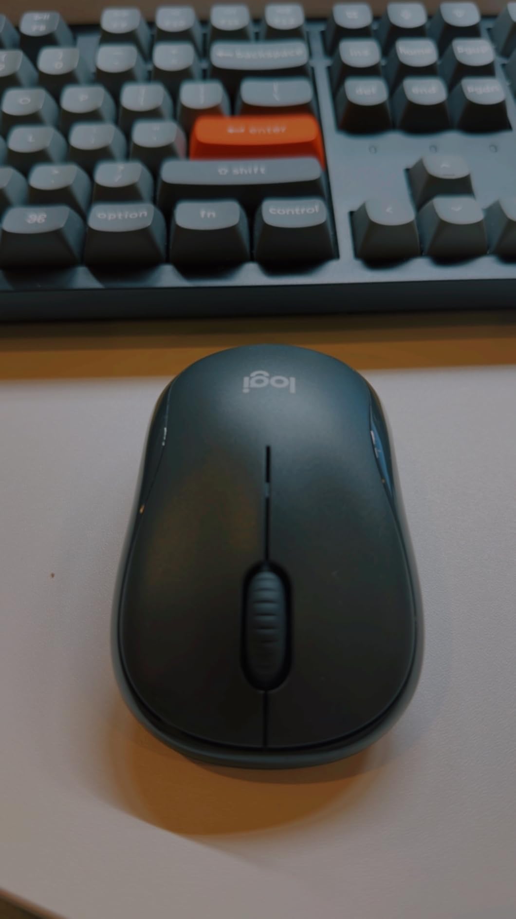 Logitech M185 Wireless Mouse, 2.4GHz with USB Mini Receiver, 12-Month Battery Life, 1000 DPI Optical Tracking, Ambidextrous, Compatible with PC, Mac, Laptop - Black - Customer Photo 1