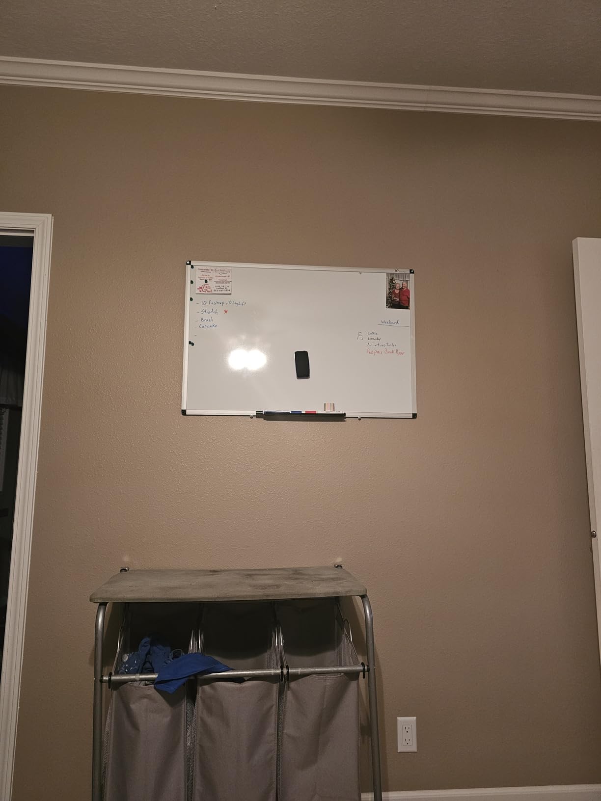 VIZ-PRO Magnetic Dry Erase Board, 36 X 24 Inches, Silver Aluminium Frame - Customer Photo 1