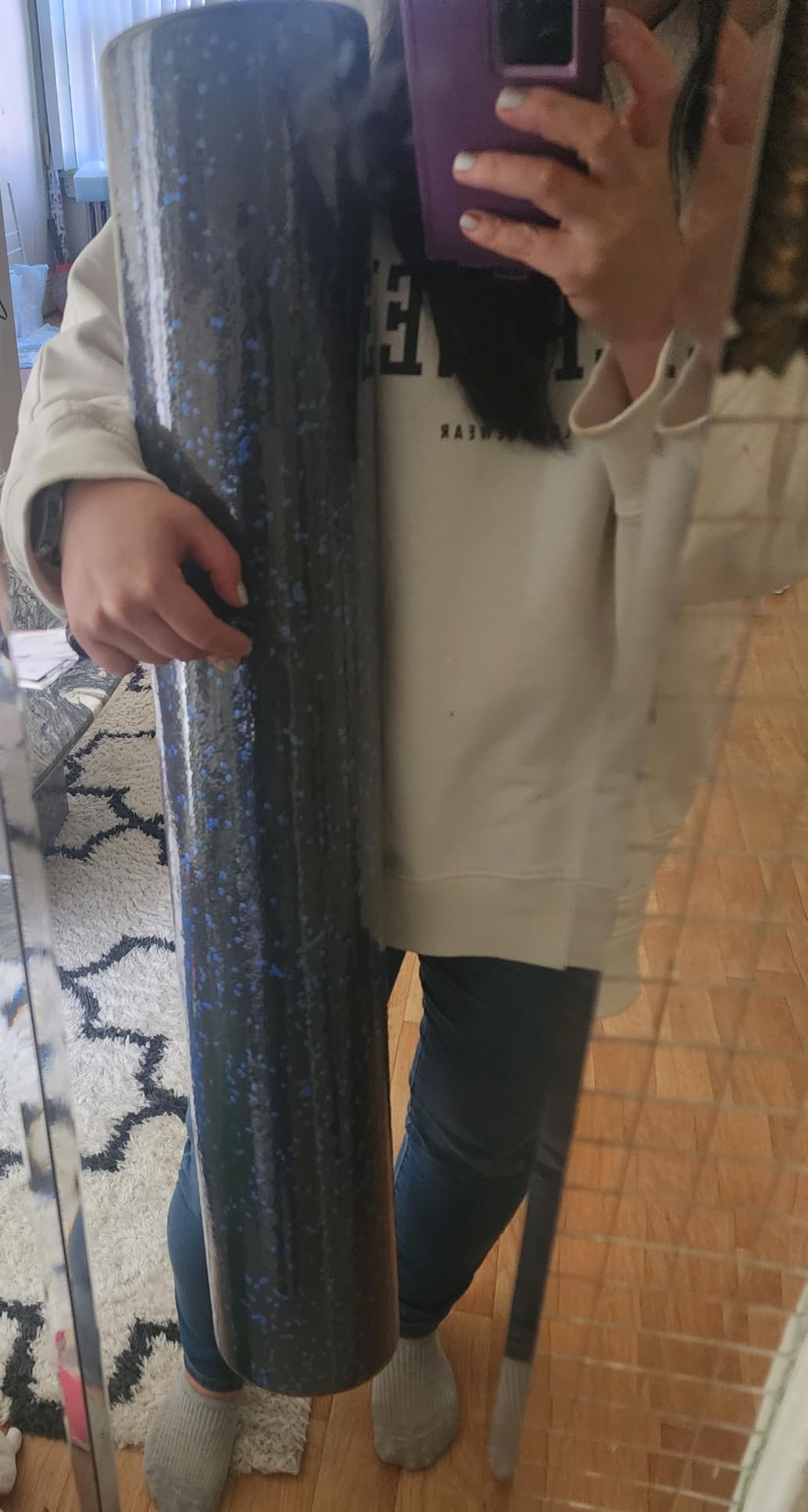 Amazon Basics High Density Foam Roller - Customer Photo 1