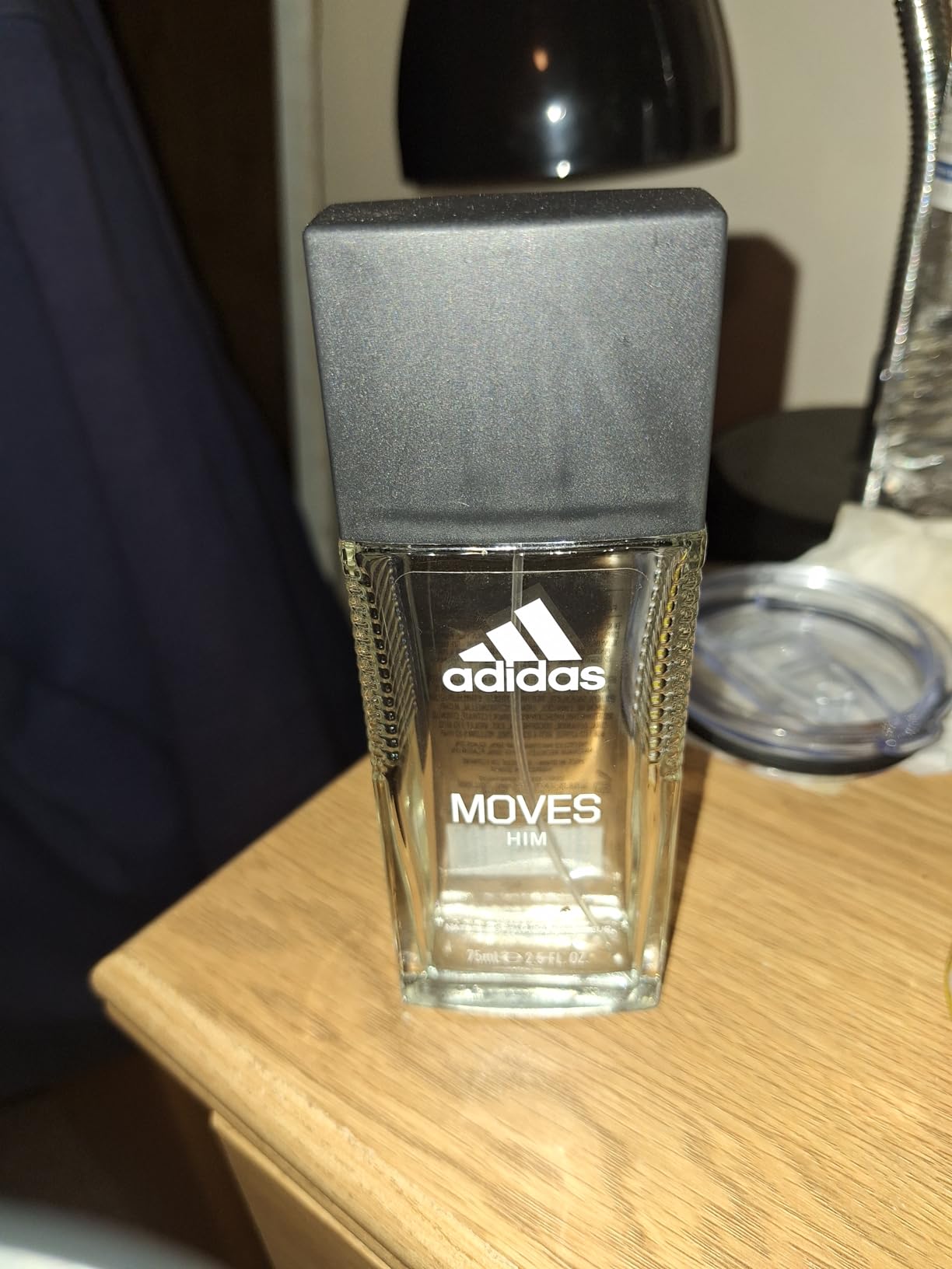 Adidas Moves Him Body Fragrance 2.5 fl oz (Pack of 1) , Notes of Green Apple, Cedarwood, Musk, Men's Fragrance, Long Lasting, Sporty Fragrance, Travel Size - Customer Photo 2