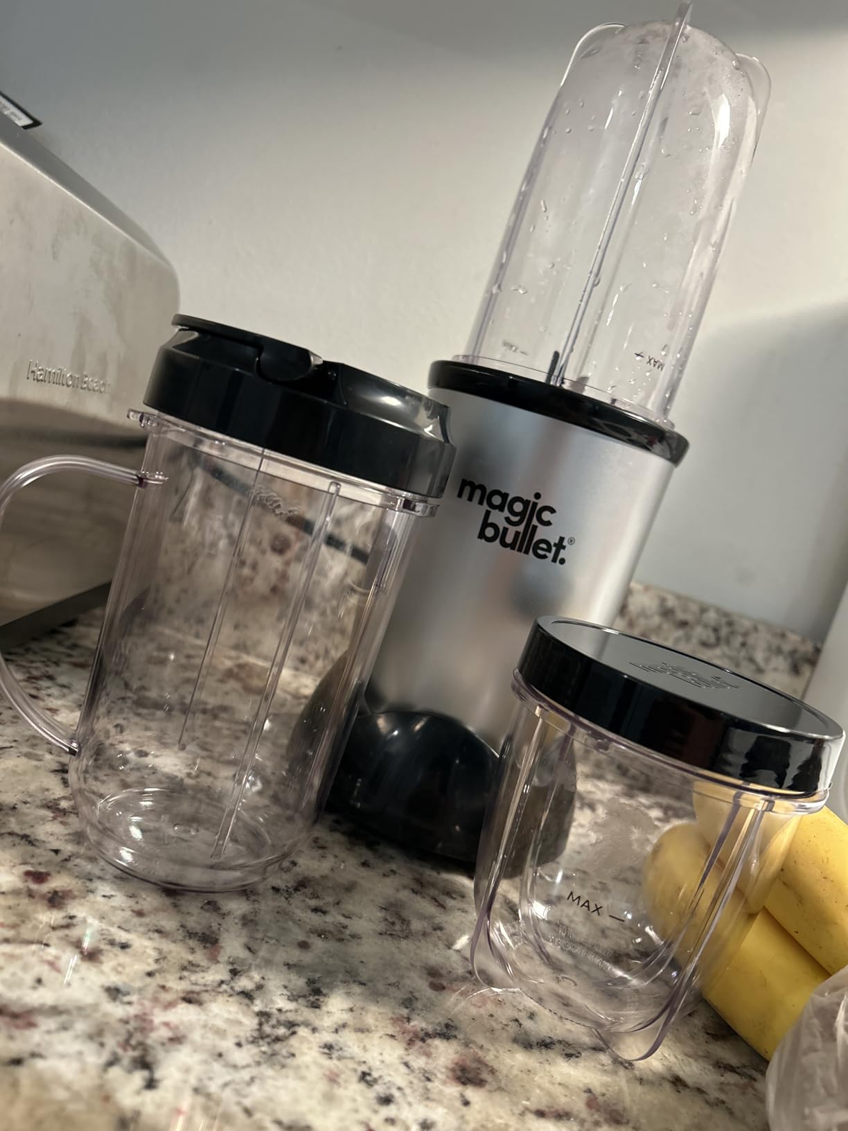 Magic Bullet Blender, Small, Silver, 11 Piece Set - Customer Photo 2