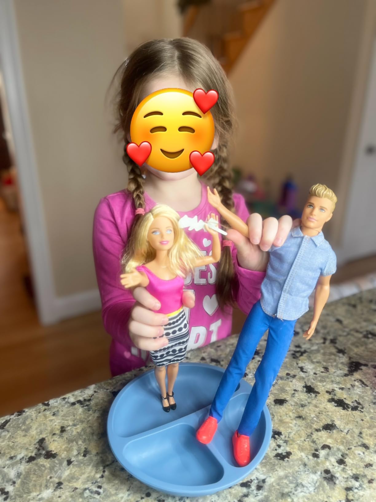 Barbie Dolls, Barbie and Ken Doll 2-Pack Featuring Blonde Hair and Bright Colorful Clothes, Kids Toys and Gifts (Amazon Exclusive) - Customer Photo 2