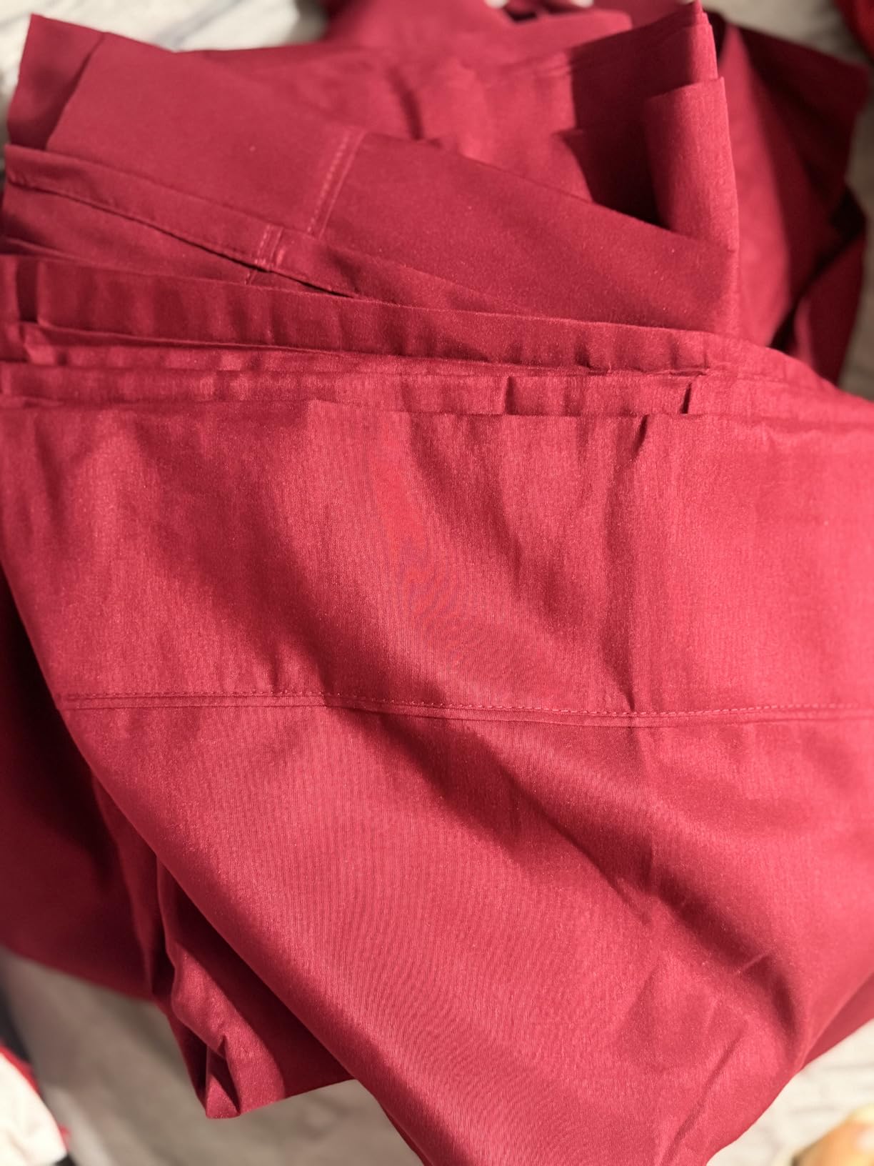 Amazon Basics Lightweight Super Soft Easy Care Wrinkle Free Microfiber 3 Piece Bed Sheet Set with 14-Inch Deep Pockets, Twin, Black, Solid, Kids, Men & Women Bedding - Customer Photo 2