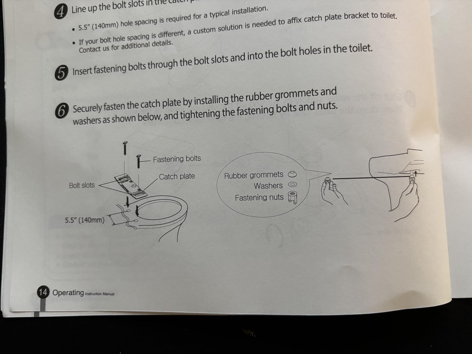 ALPHA BIDET JX2 Elongated Bidet Toilet Seat, White, Endless Warm Water, *NEW* Bowl Mist, LED Light, Quiet Operation, Wireless Remote, Stainless Steel Nozzle, Sittable Lid, 3 Year Warranty - Customer Photo 2