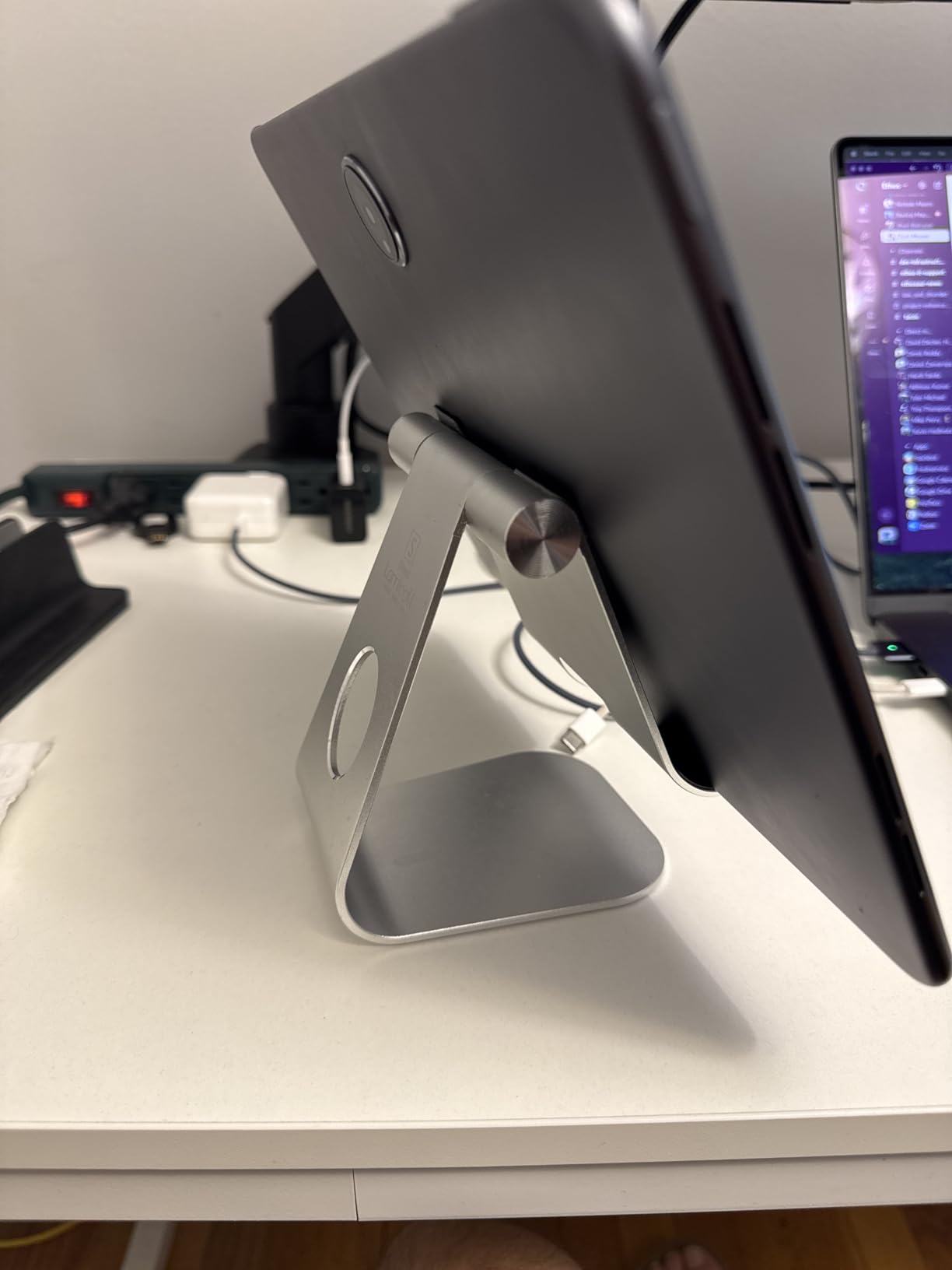 Lamicall Tablet Stand, Adjustable Tablet Holder - Desktop Stand Dock Holder for 4-13