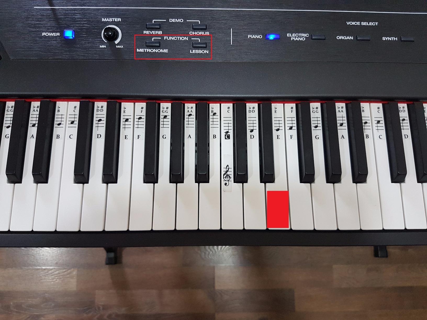 Alesis Recital – 88 Key Digital Piano Keyboard with Semi Weighted Keys, 2x20W Speakers, 5 Voices, Split, Layer and Lesson Mode, FX and Piano Lessons - Customer Photo 1