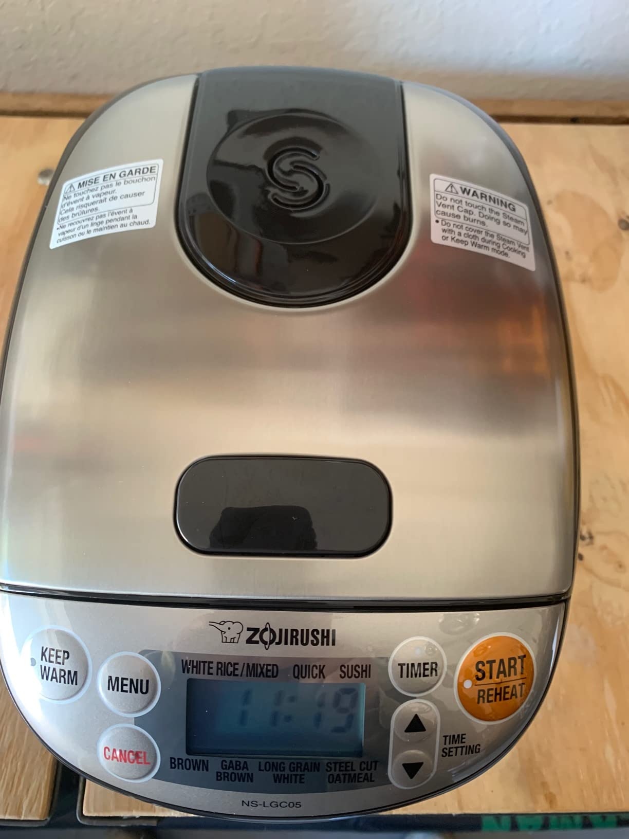 Zojirushi Micom 3-Cup Compact Size, Multiple Settings, Stainless Steel Made, Built-In Retractable Power Cord and Easy to Transport Rice Cooker and Warmer - Customer Photo 2