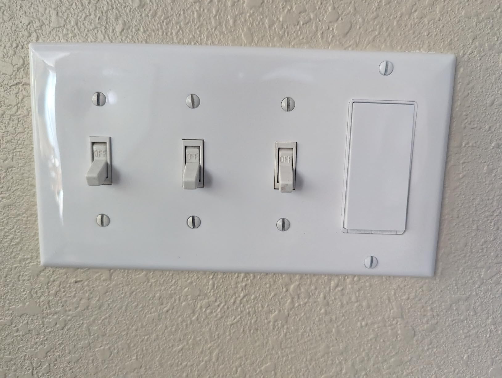 Kasa Smart Light Switch HS200, Single Pole, Needs Neutral Wire, 2.4GHz Wi-Fi Light Switch Works with Google Home, UL Certified, No Hub Required, White - Customer Photo 2