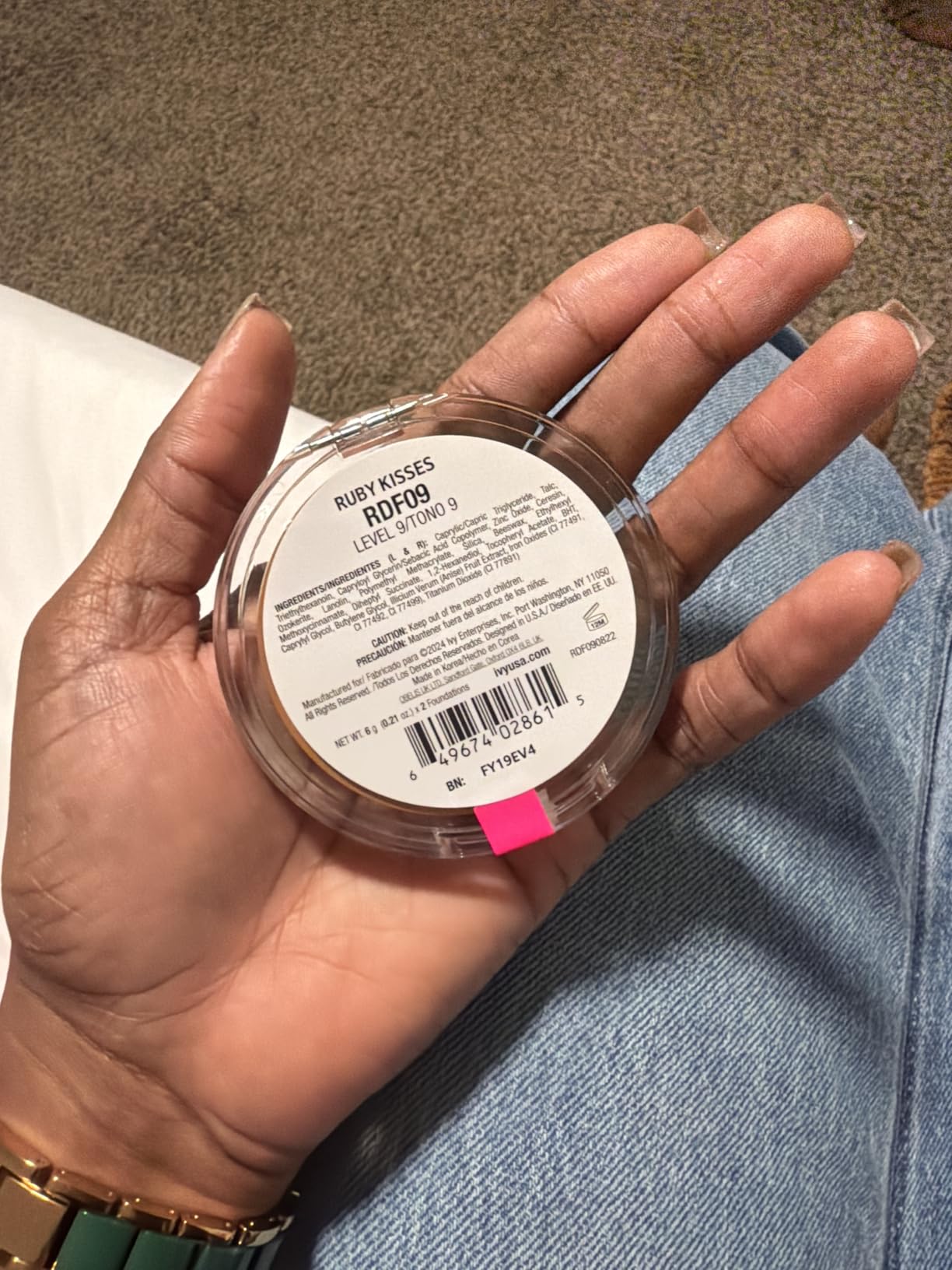 BEAKEY Makeup Brushes Set, Professional Foundation Eyeshadow Concealer Blush Powder Bronzer Applicator, 2 Blender Sponge with Beauty Paper Case stocking stuffers Customer Review BEAKEY Makeup Brushes Set, Professional Foundation Eyeshadow Concealer Blush Powder Bronzer Applicator, 2 Blender Sponge with Beauty Paper Case stocking stuffers - Customer Photo 2