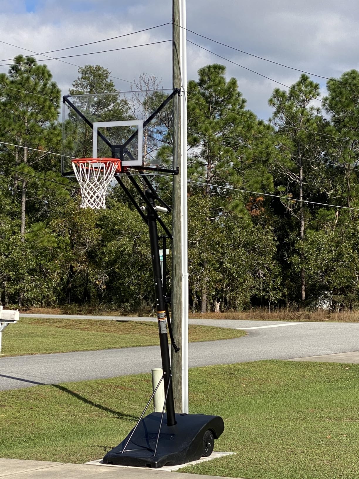 Silverback NXT Portable Adjustable 10ft Outdoor Basketball Hoop - 50